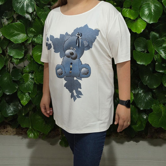 3907- T-SHIRT MANICHE CORTE