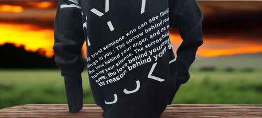 Dolcevita Scritte Nero