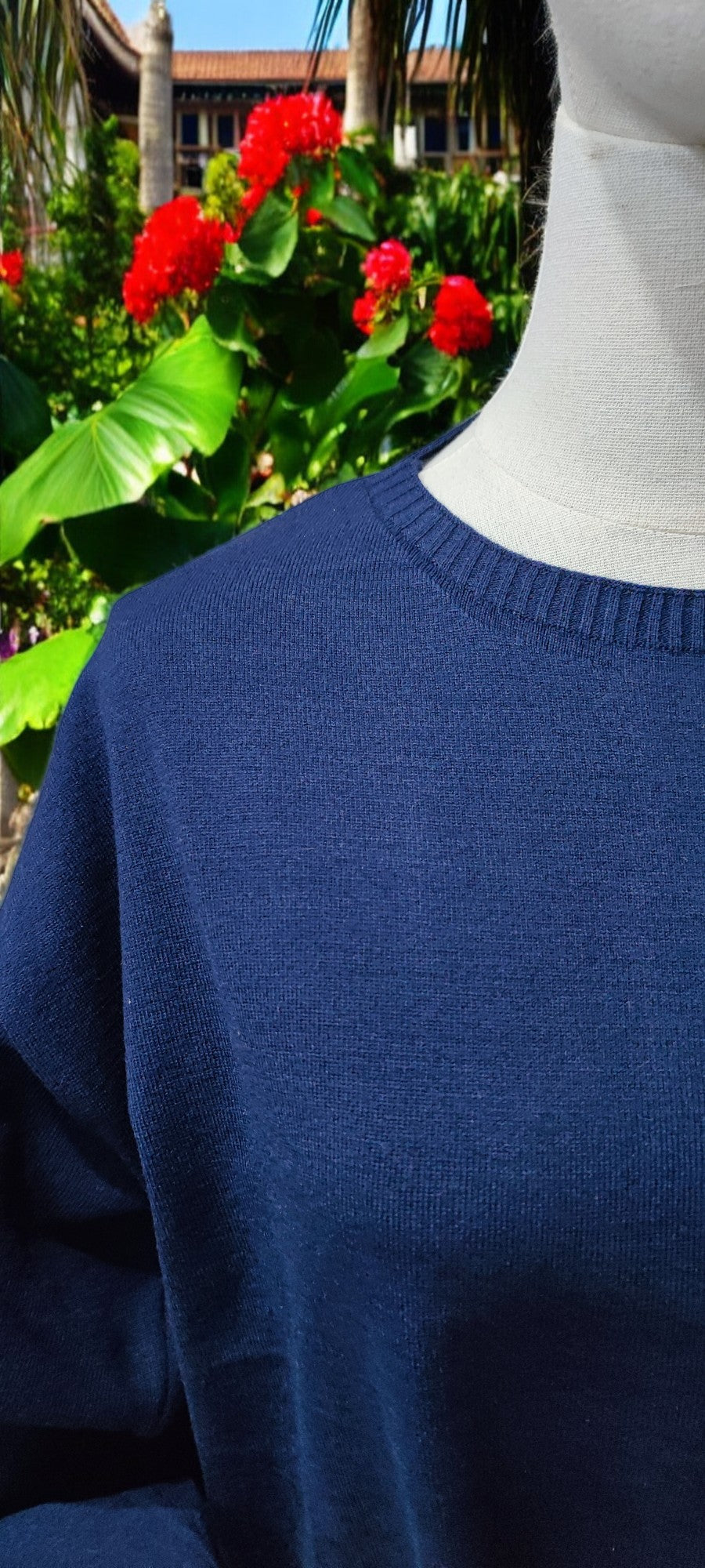 Girocollo Blu