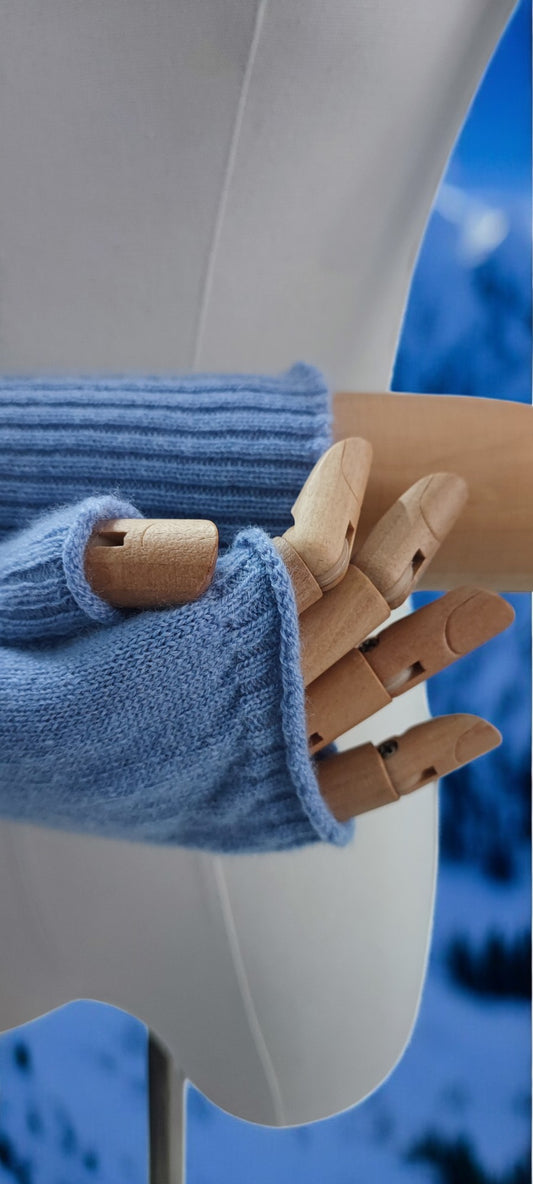 Manicotto Aperto Azzurro