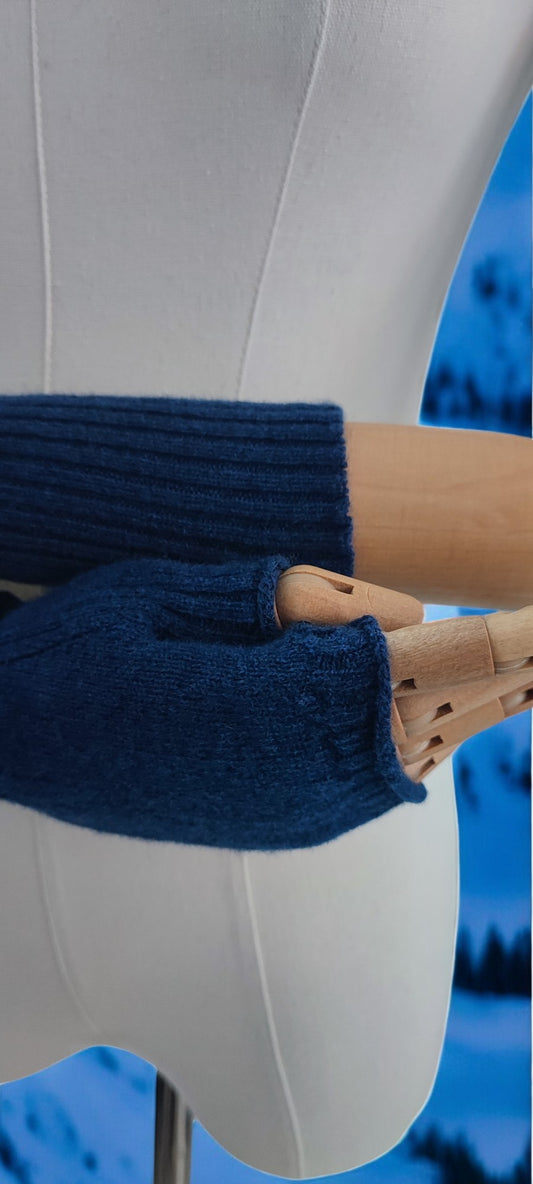 Manicotto Aperto Blu