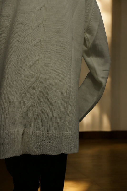 Girocollo Trecce Panna