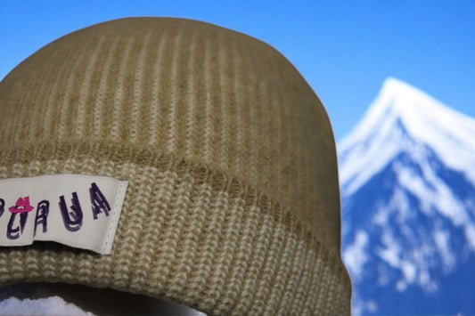 Berretto Cashmere Beige/Panna