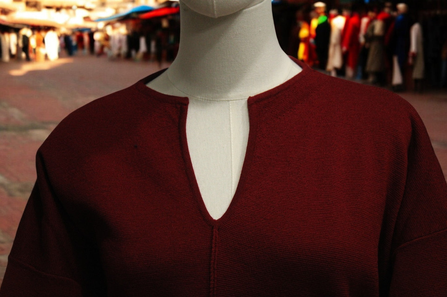Abito lungo Rosso