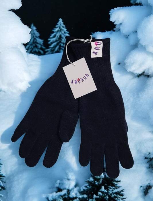 Guanto Cashmere Nero