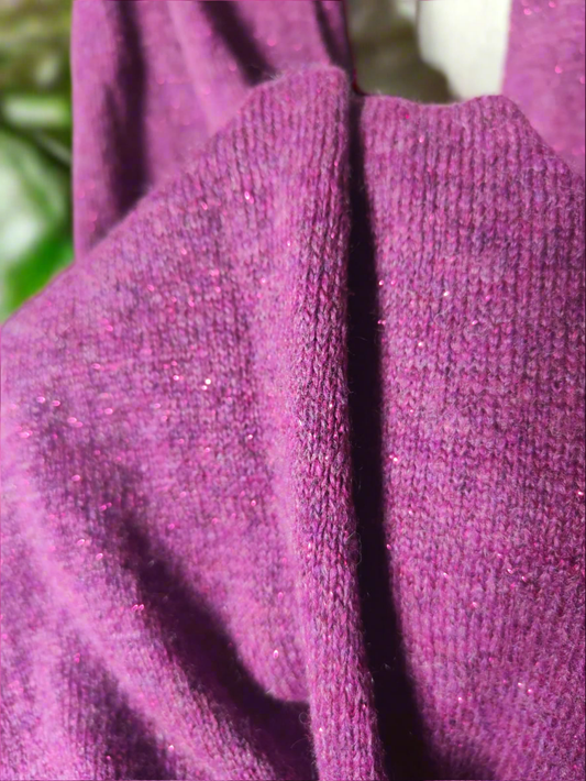 Sciarpa Melanzana 100% mohair