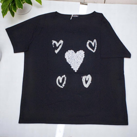 3913 - T-SHIRT MANICHE CORTE