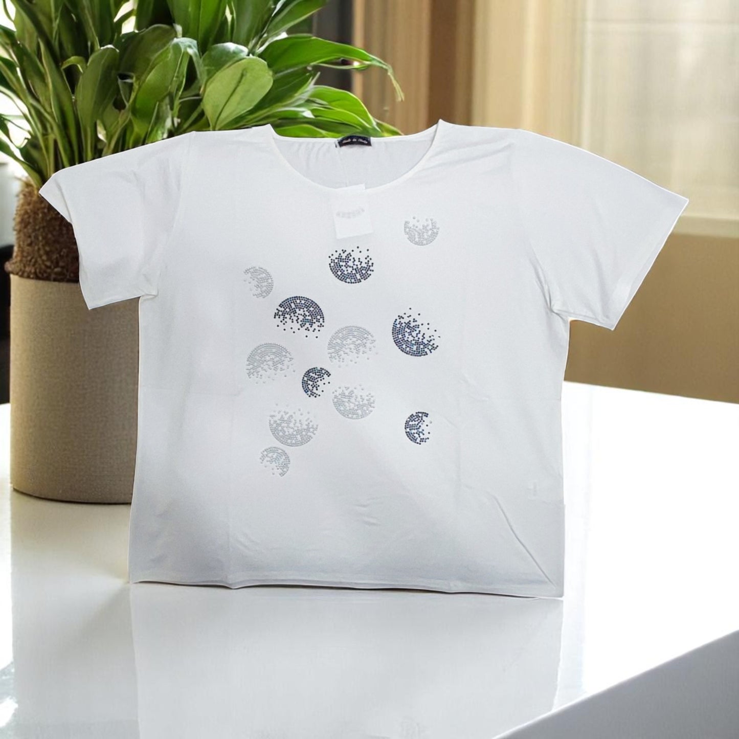 3903 - T-SHIRT MANICHE CORTE