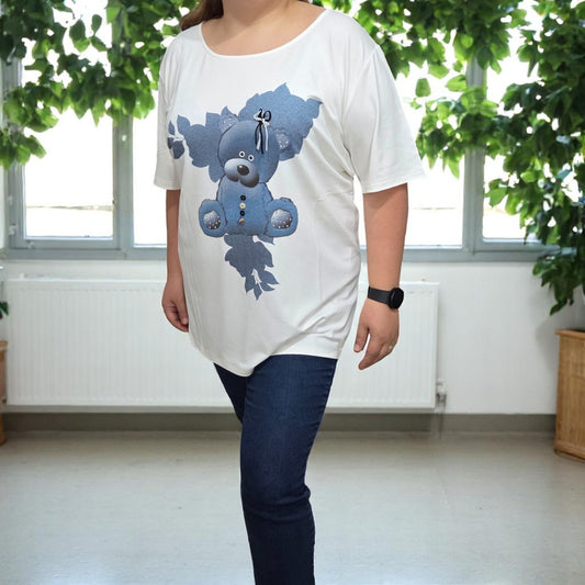 3907- T-SHIRT MANICHE CORTE