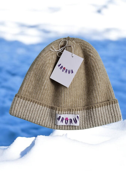 Berretto Cashmere Beige/Panna