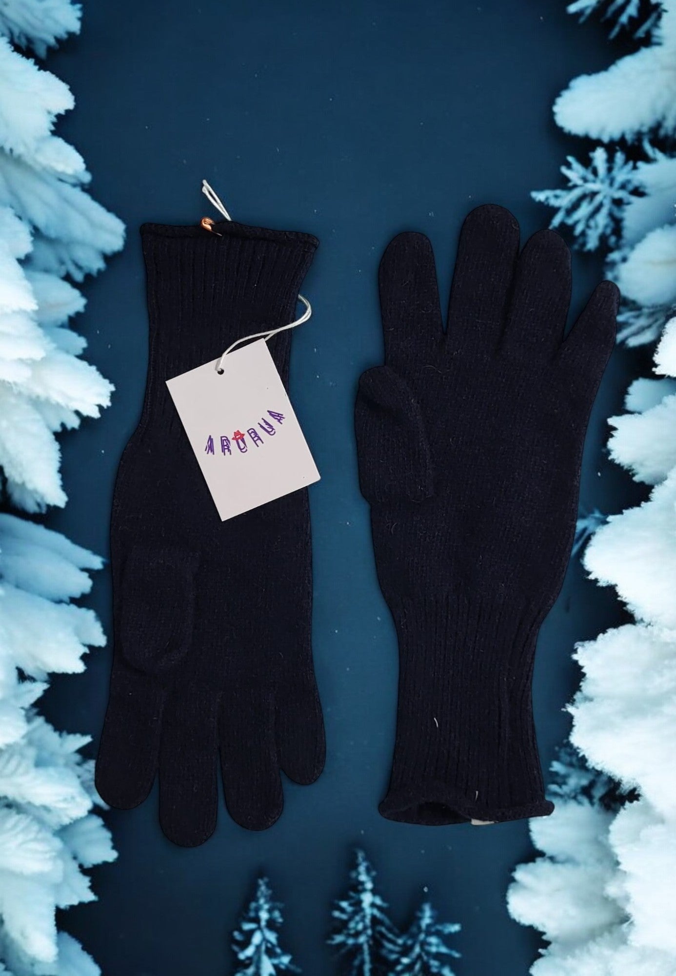 Guanto Cashmere Nero