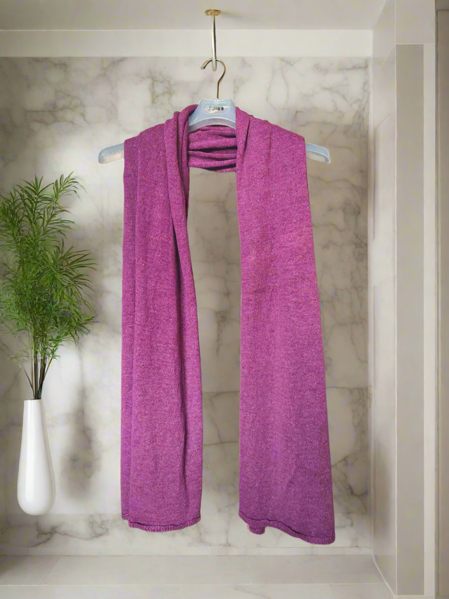 Sciarpa Melanzana 100% mohair