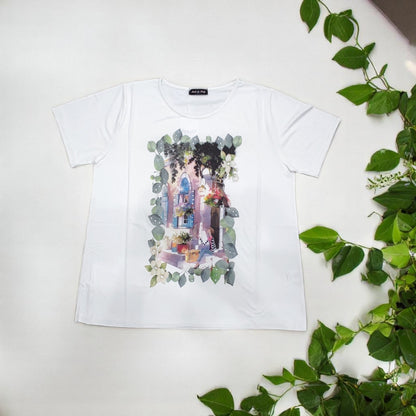 3914- T-SHIRT MANICHE CORTE