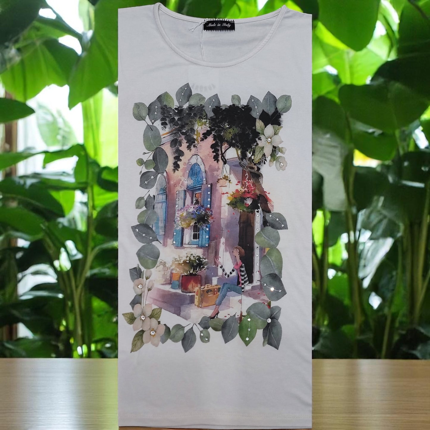 3914- T-SHIRT MANICHE CORTE