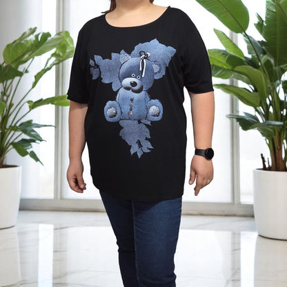3907- T-SHIRT MANICHE CORTE